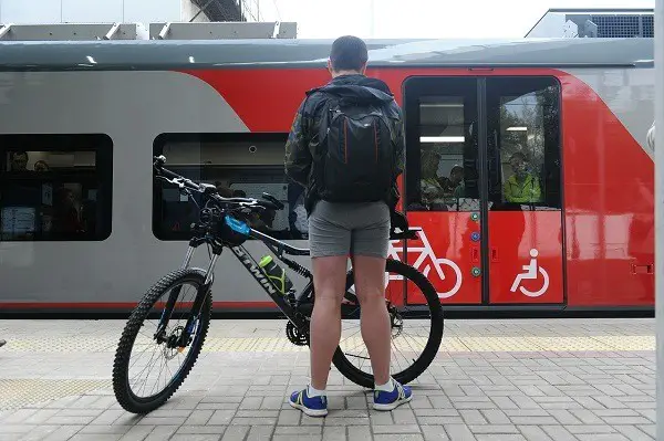 miten polkupyörä kuljetetaan junassa