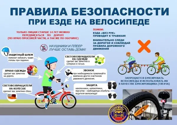 Alle 14-vuotiaiden lasten pyöräilysäännöt