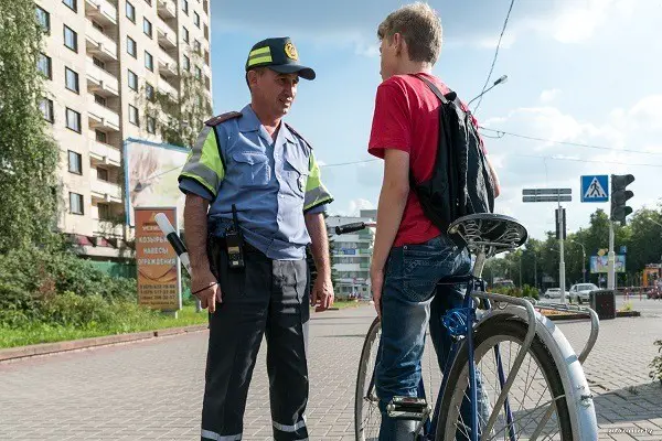 sakko pyöräilijälle