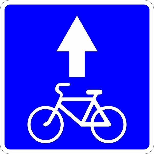pyöräilijäkaista-merkki